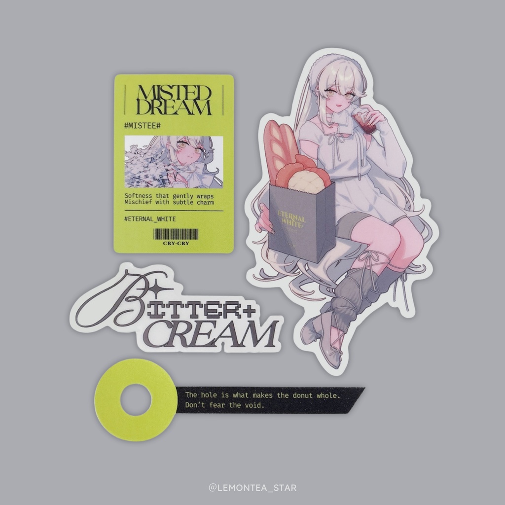 “CREAM” BITTER SET