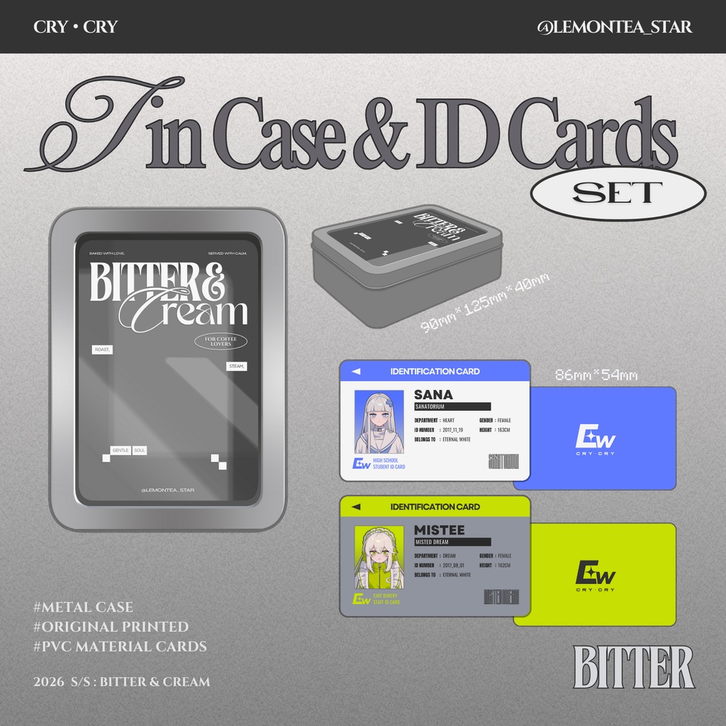 “CREAM” BITTER SET