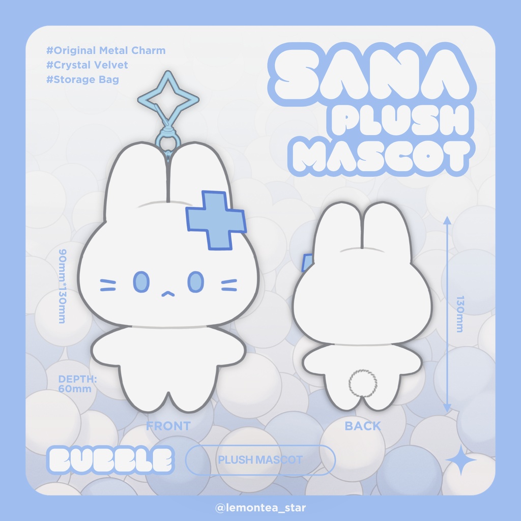 “BUBBLE” SET / SANA