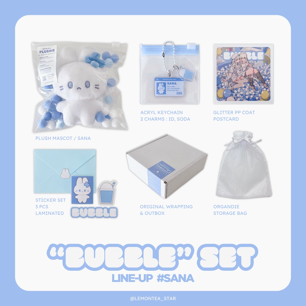 “BUBBLE” SET / SANA