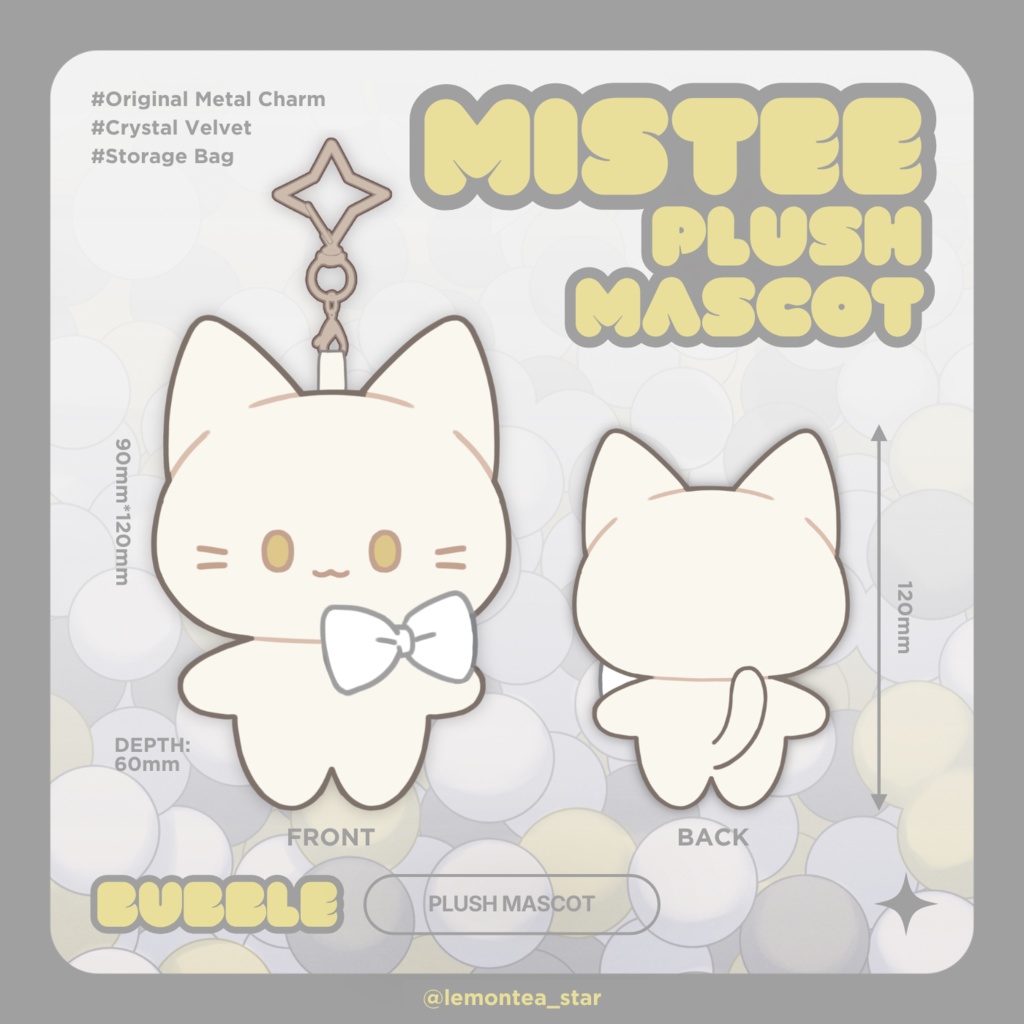 “BUBBLE” SET / MISTEE