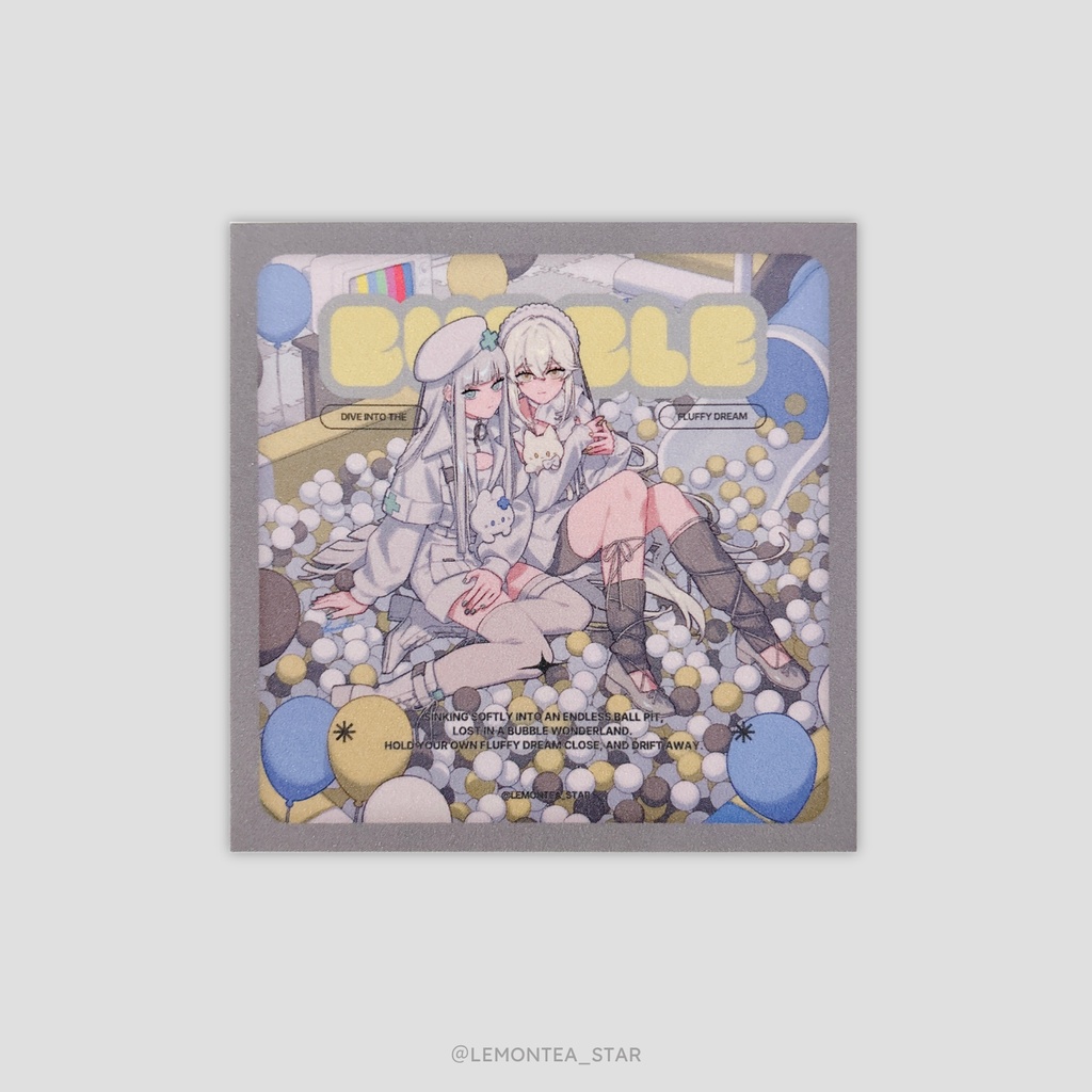 “BUBBLE” SET / MISTEE