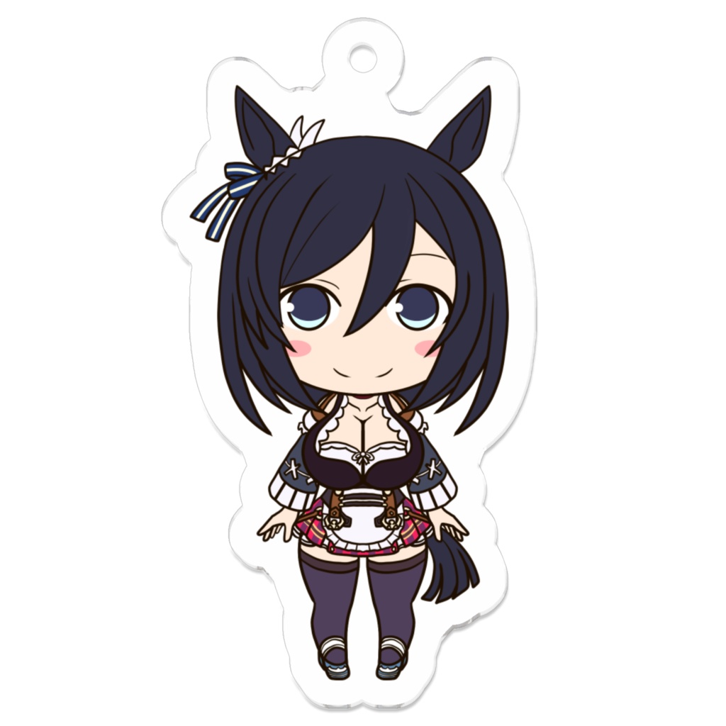 エイシンフラッシュアクリルキーホルダー