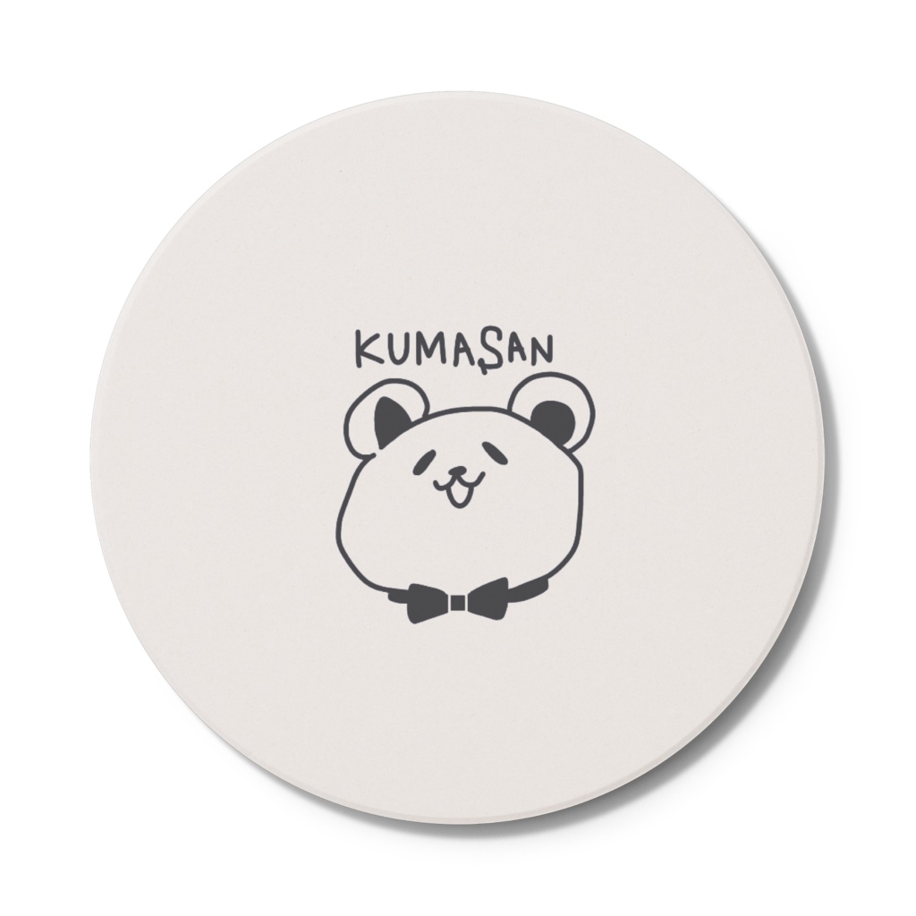 KUMASAN 白雲石コースター