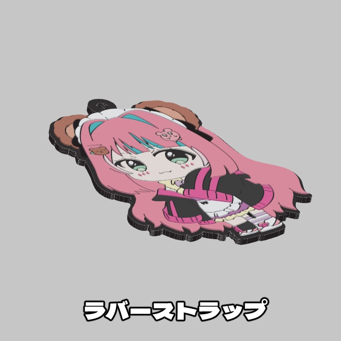 【誕生日グッズ】ラバーストラップ【2024年】 - レイちゃん。 - BOOTH