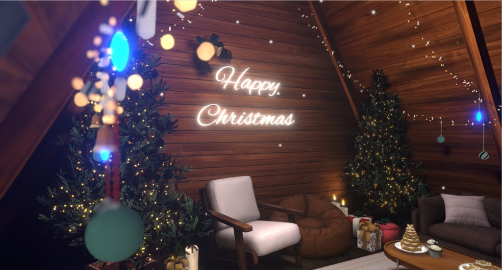 [WarudoPRO x Nilotoon] Christmas Cottage / environment 