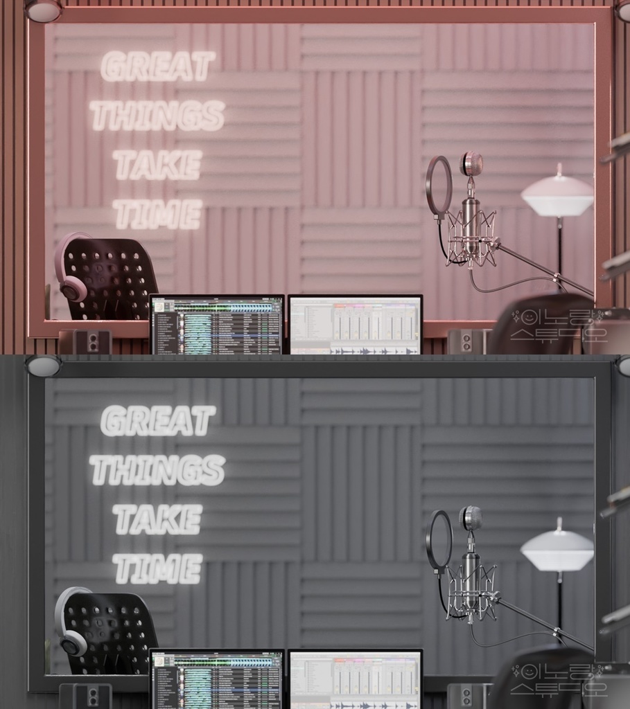 [녹음실 스튜디오] Great Studio (with Loading Animation Video / 10 Colors)