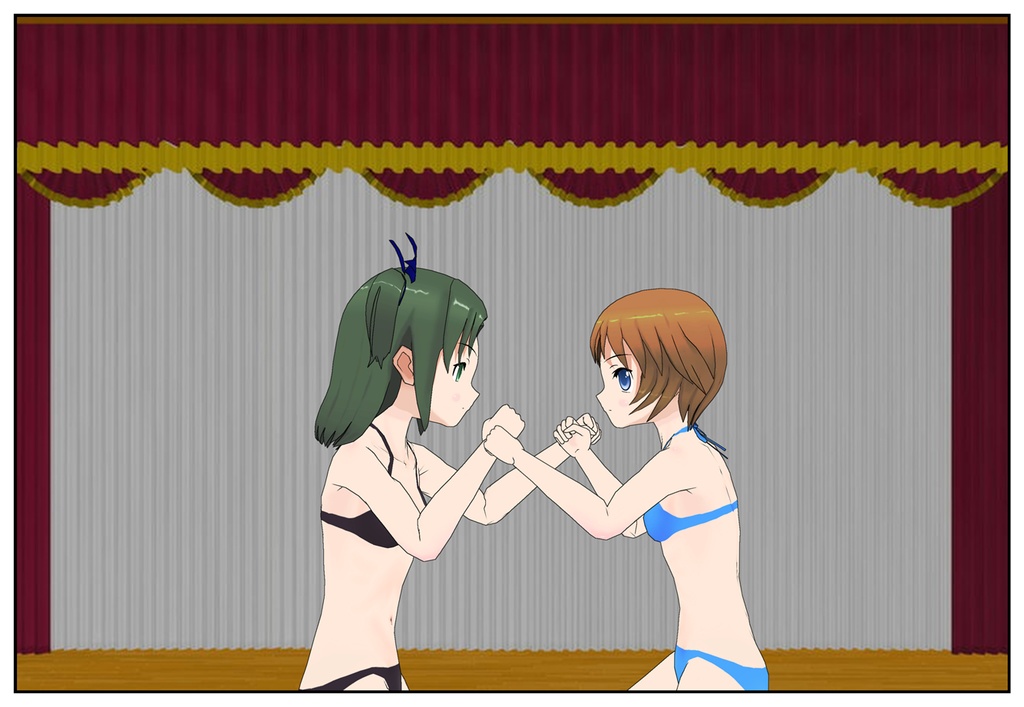 Hina Matsuka vs Kaoru Okubo (Bareknuckle Girlfight)