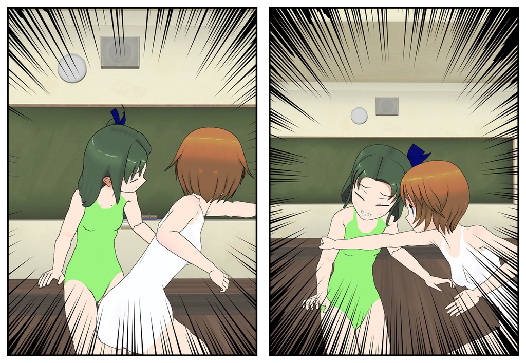 Hina Matsuka vs Kaoru Okubo (Bareknuckle Girlfight)