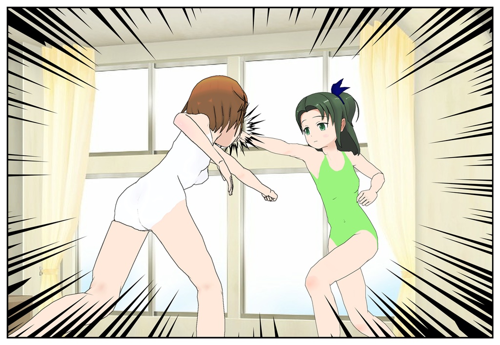 Hina Matsuka vs Kaoru Okubo (Bareknuckle Girlfight)