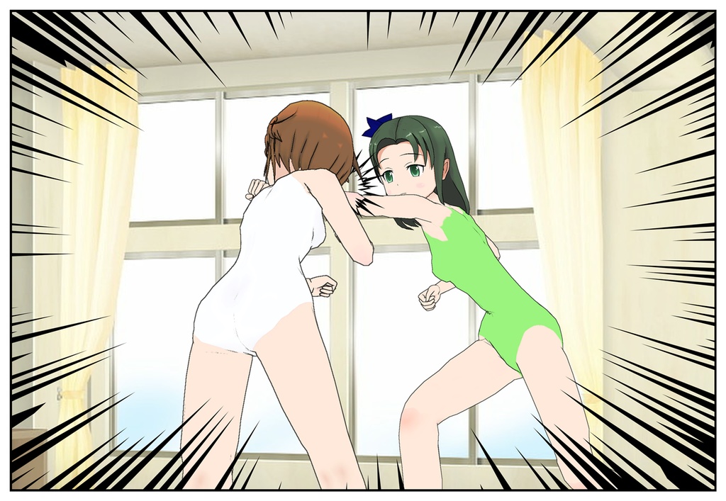 Hina Matsuka vs Kaoru Okubo (Bareknuckle Girlfight)