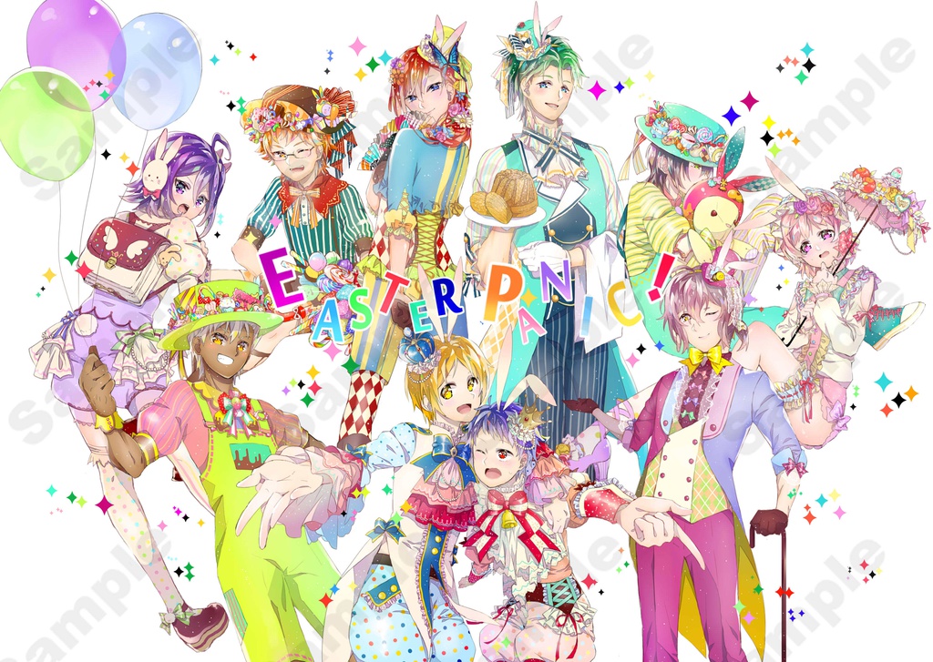 EASTER PANIC! A4クリアファイル