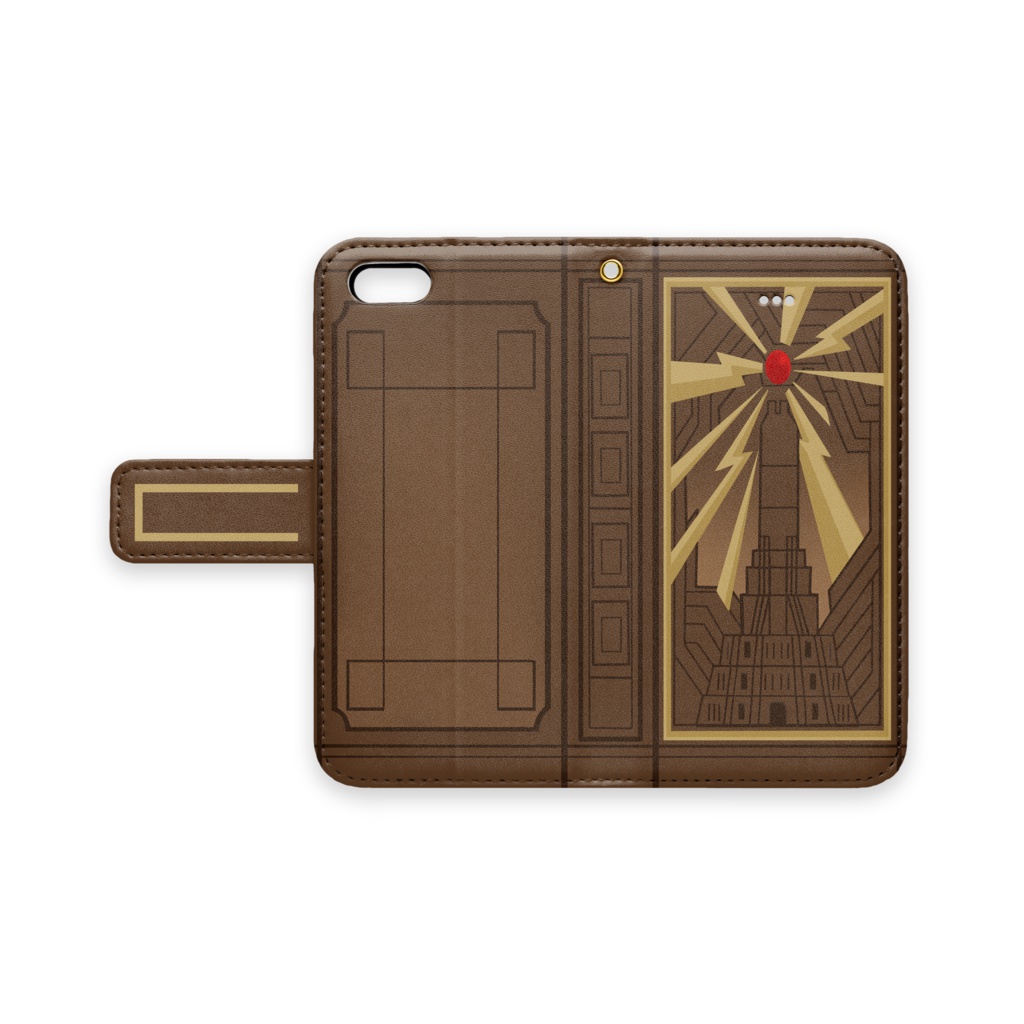 TOI-R コンウェイ　本型iPhoneケース