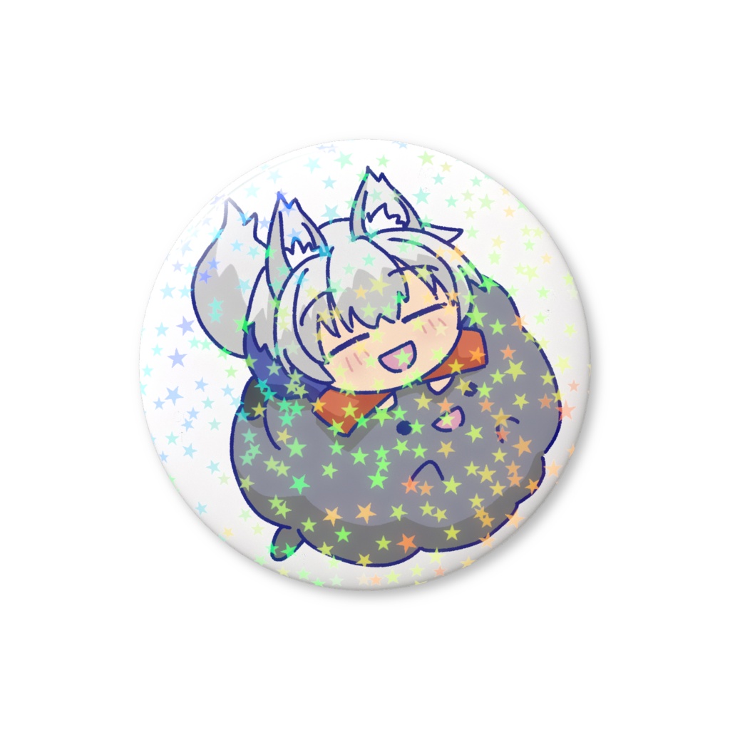 SDながみん on あめみん ホログラム缶バッジ