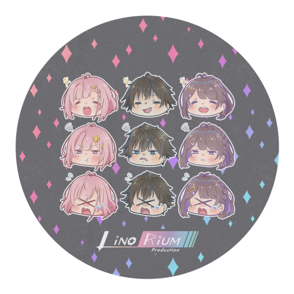 りのぷろ生首マステ【Linorium】