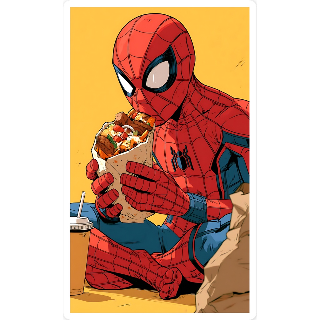 Smartphone Sticker - Spider Man