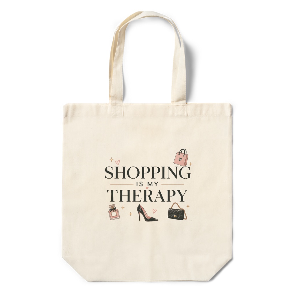 Eco Bag - Shopping Is My Therapy