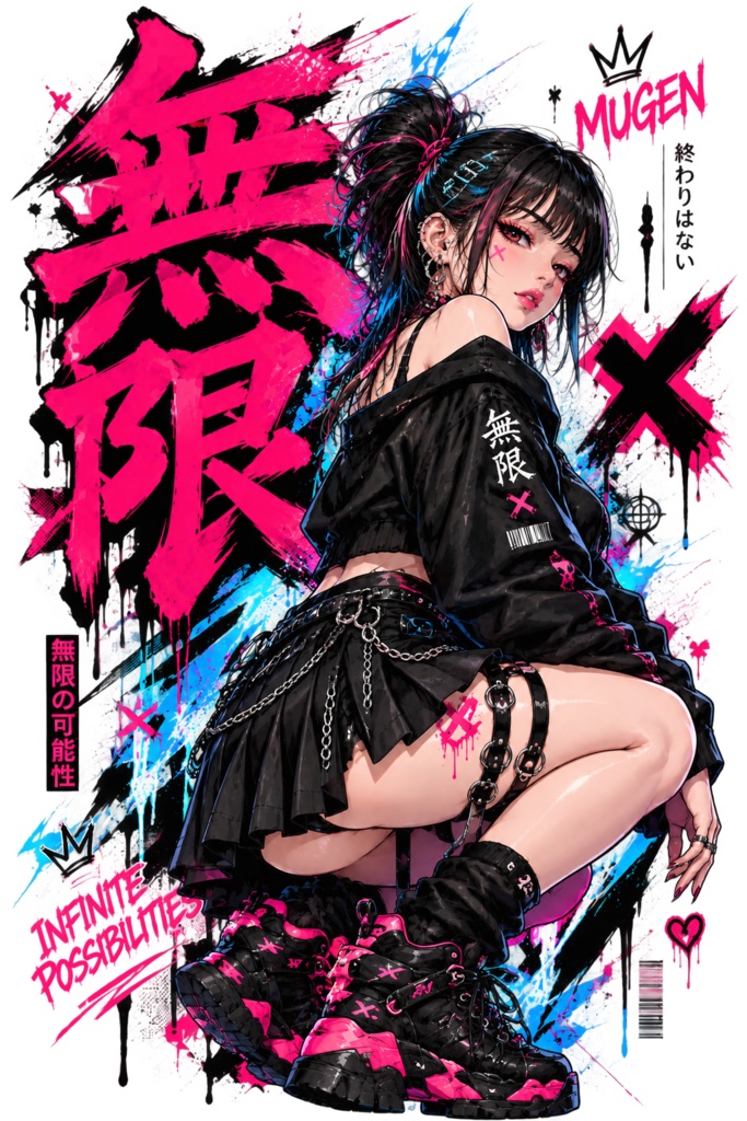 NEON KANJI ATTITUDE