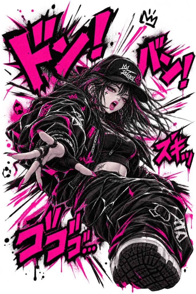 GRAFFITI × MANGA SFX