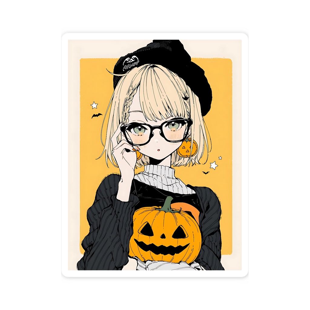 ハロウィン魔女っ子ちゃん