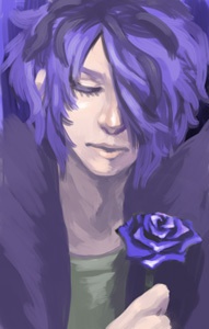 Ib絵画風ICカードステッカー