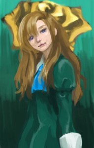 Ib絵画風ICカードステッカー