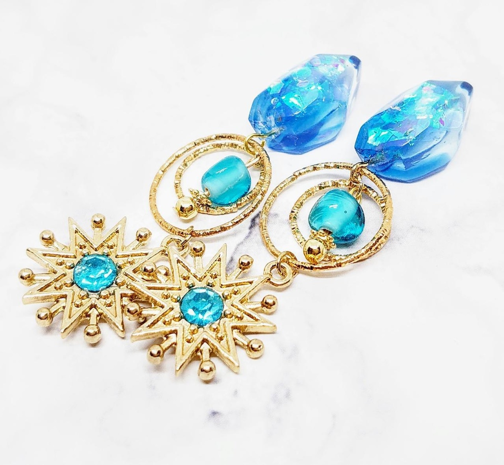 刀剣男子・鉱石ロング耳飾り