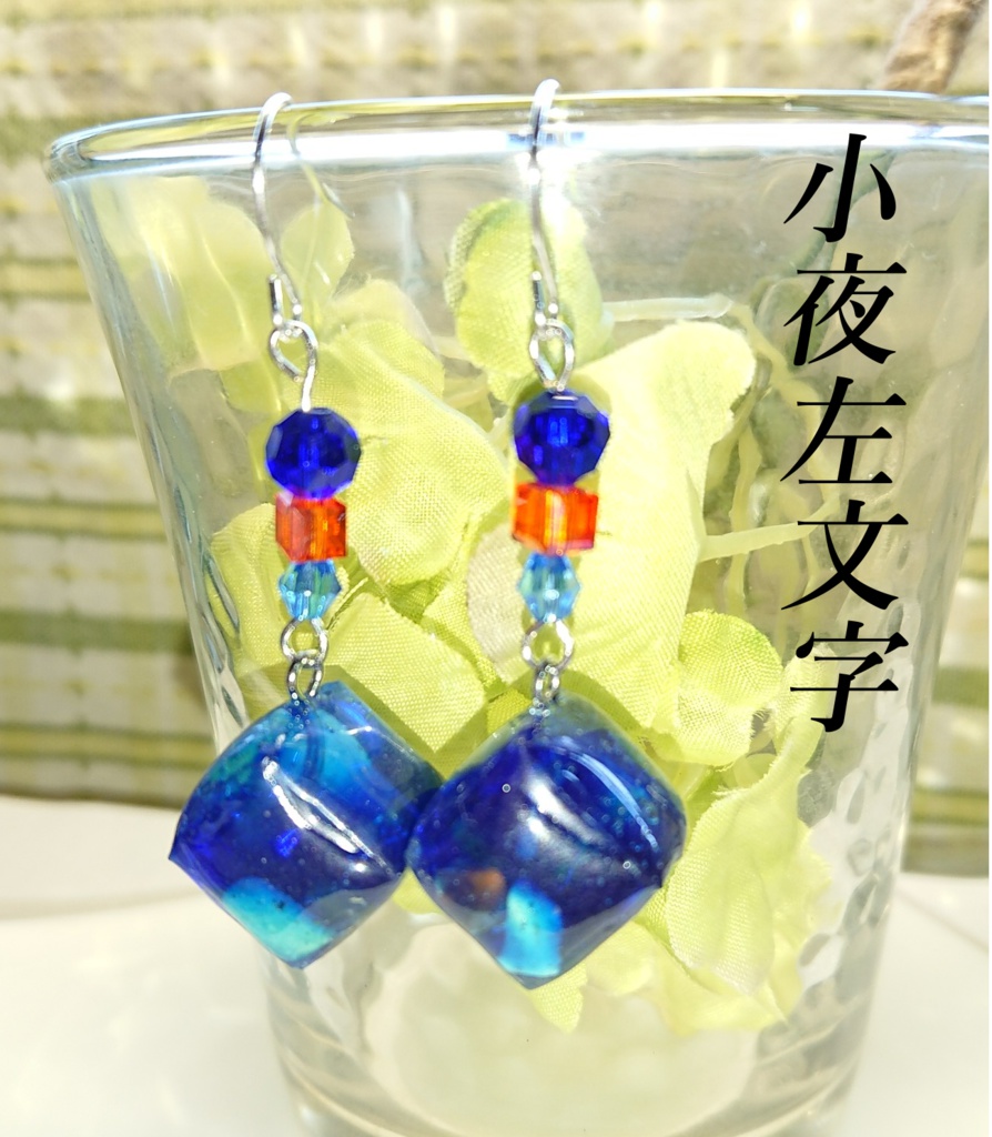 刀剣乱舞イメージキューブピアス・イヤリング