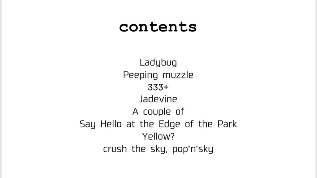 ...poison berry vol.5 -Leap second-