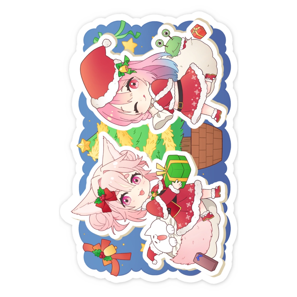 🎄2025X'mas⭐スマホステッカー🎅