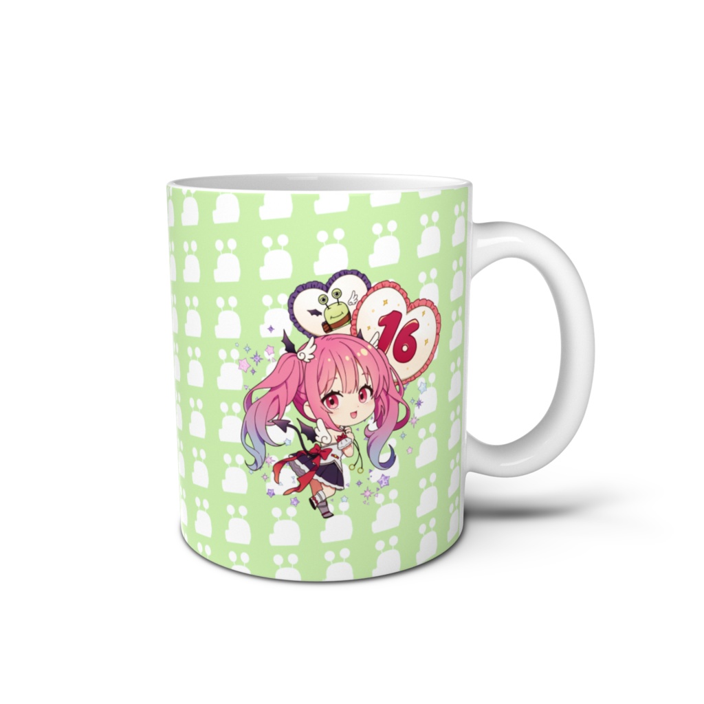 るっかるん16周年記念マグカップ・カラー緑