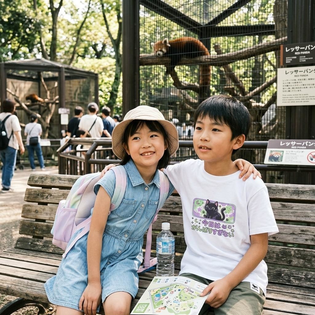 【黒猫シリーズ】今日はがんばりすぎない。癒やしのメッセージTシャツ