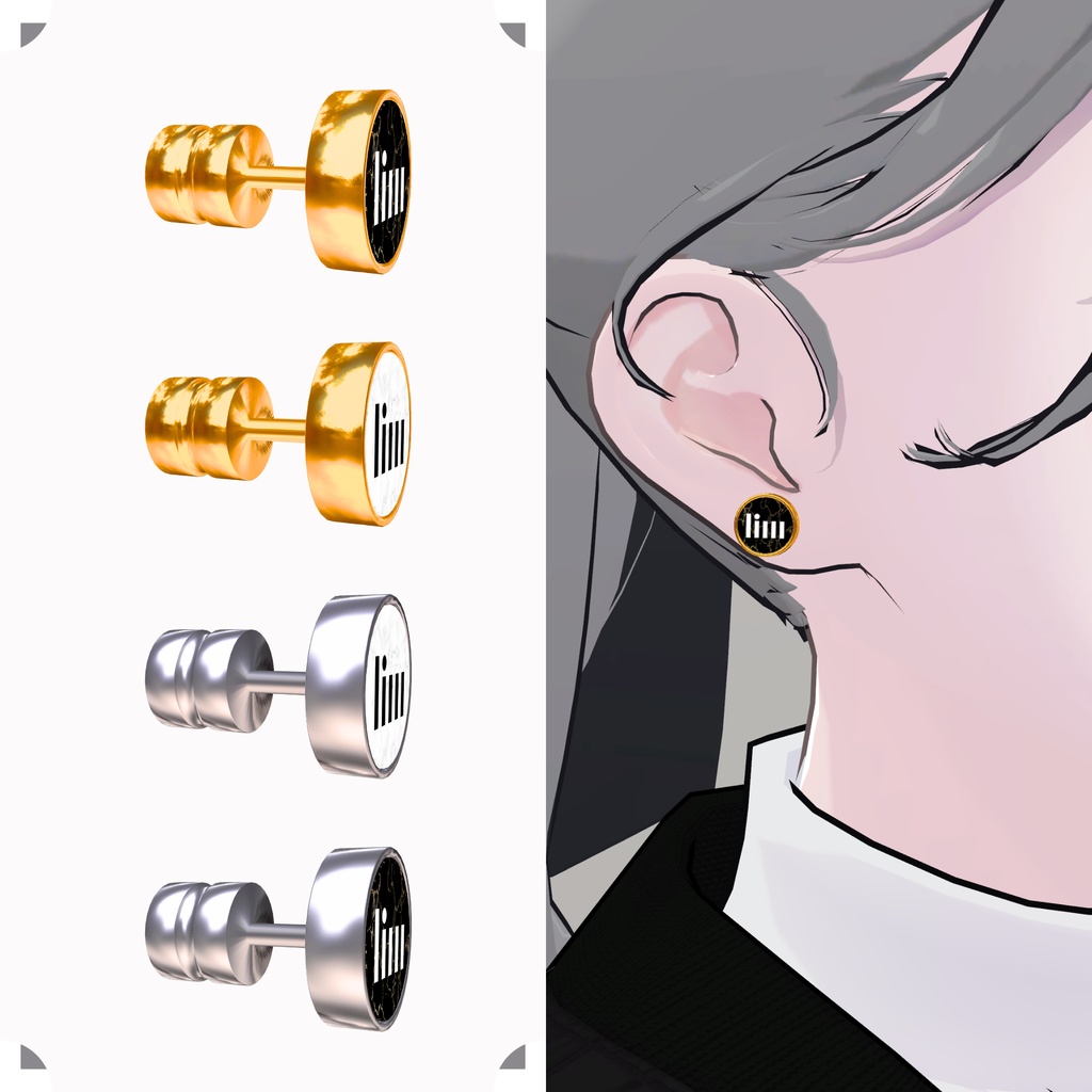 【Earring】Mono-Pulse lim  #003
