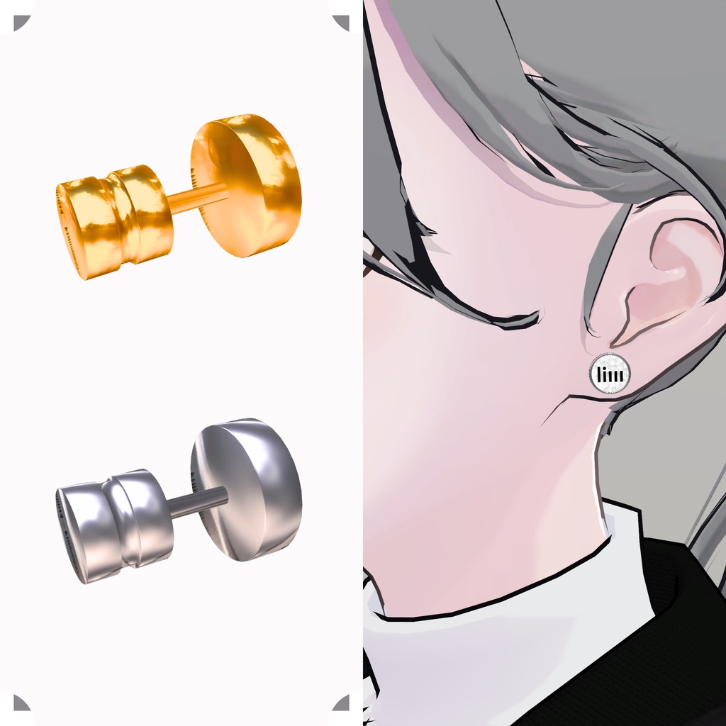 【Earring】Mono-Pulse lim  #003