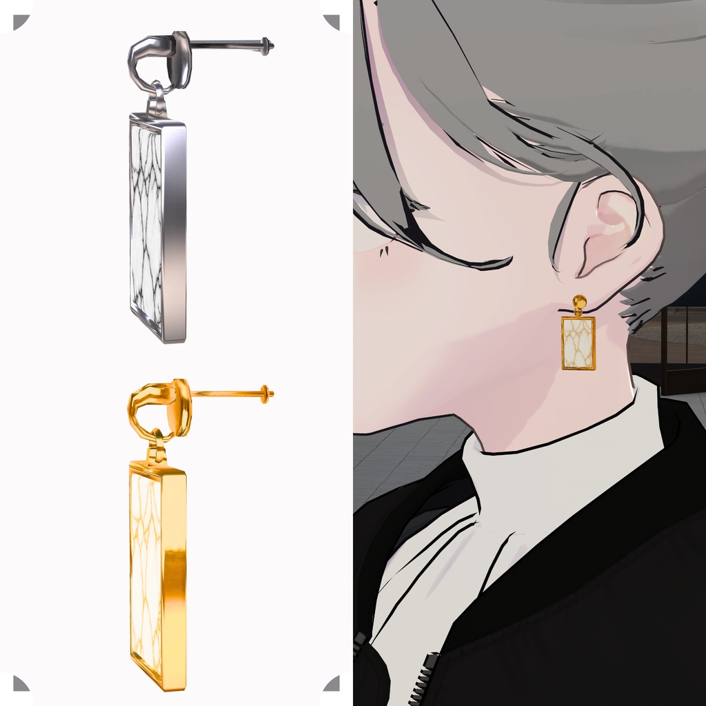 【Earring】Frame #005
