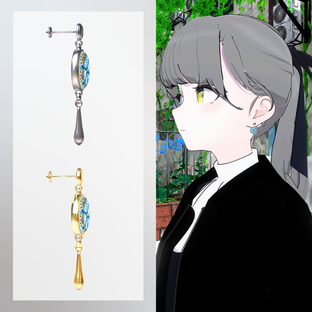 【Earring】Zentriq #007