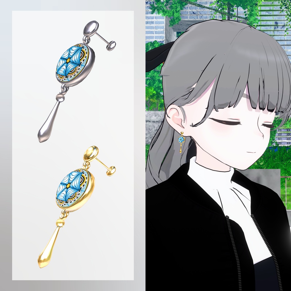【Earring】Zentriq #007