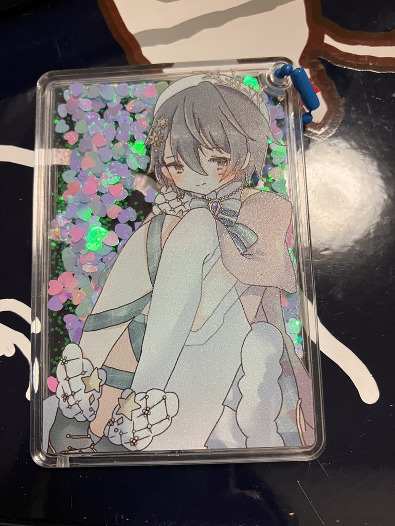 葵依 グリッターオイルアクキー