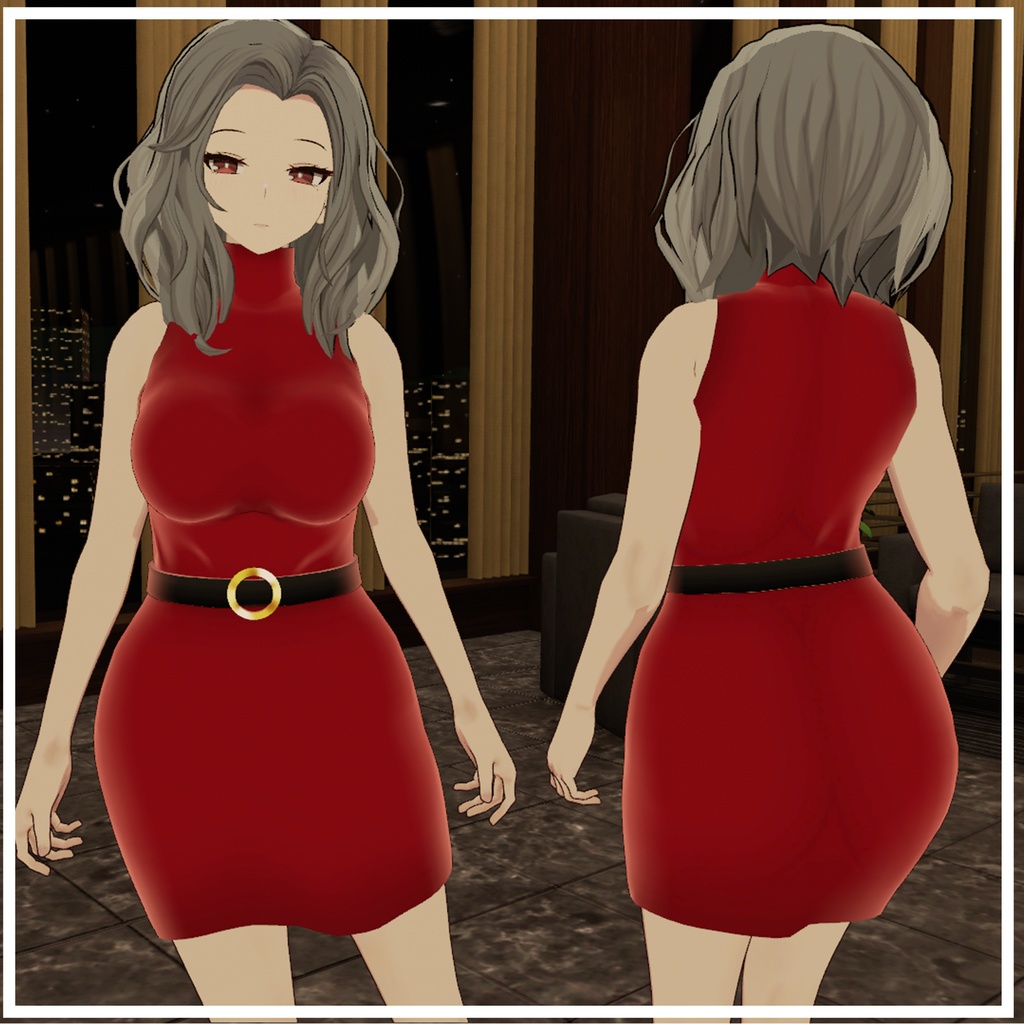 センティッドさん専用 タイトワンピースとハイヒールセット