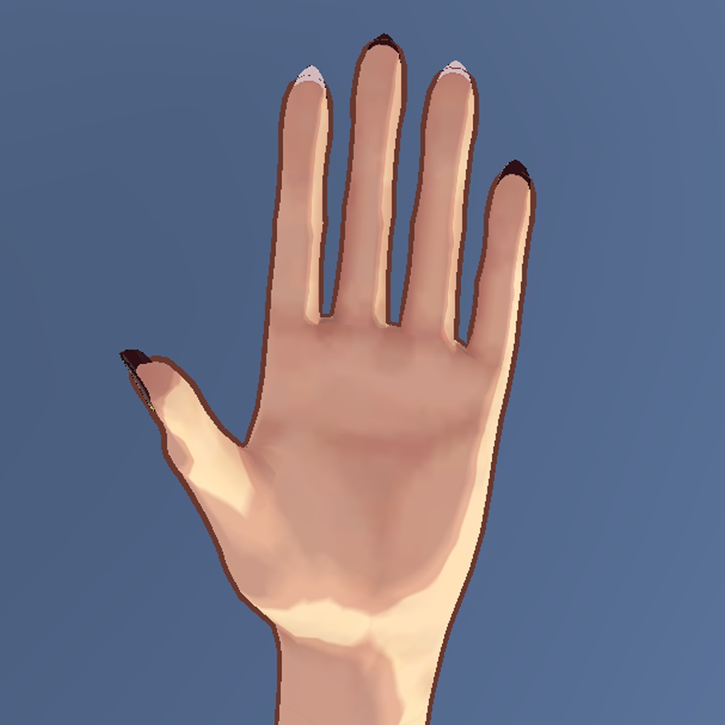 センティッド専用 ネイルチップ 大理石風テクスチャ一枚入り