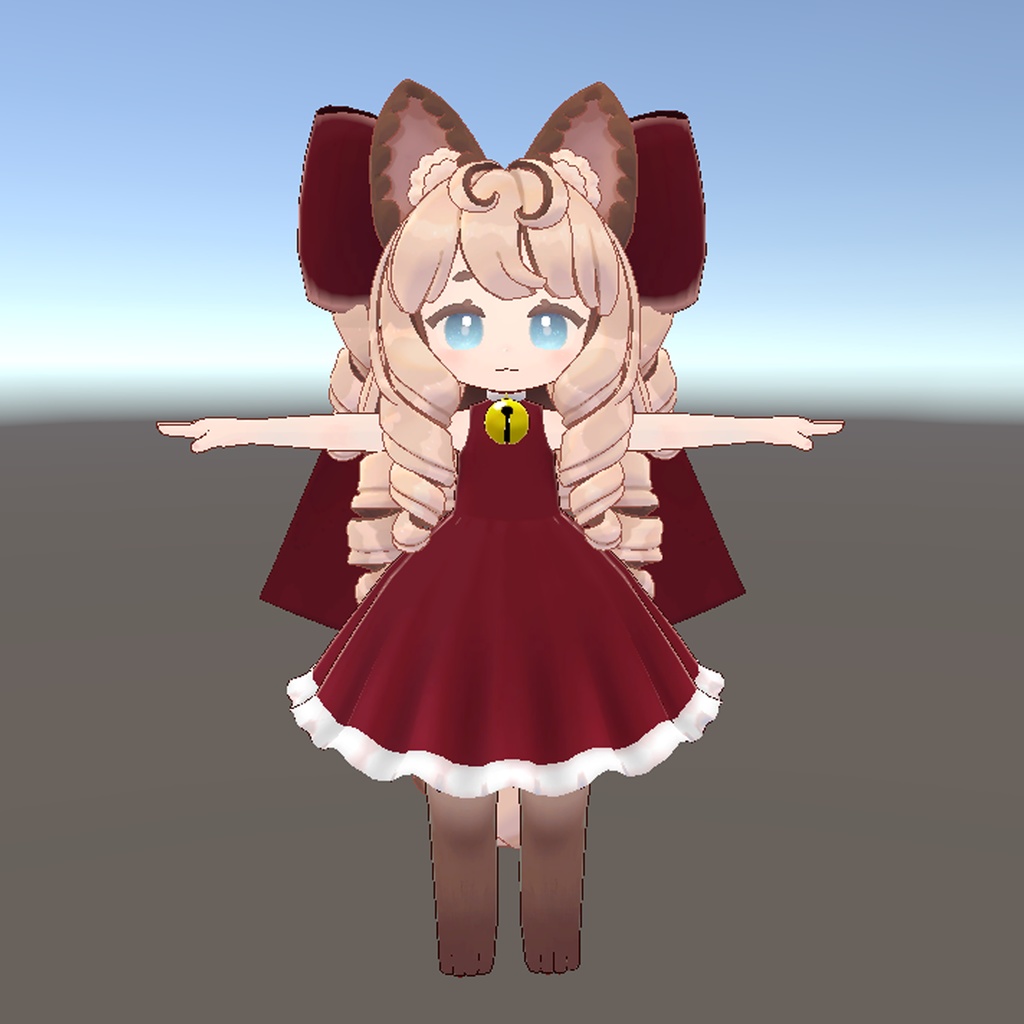 MA対応 夜猫ワンピ