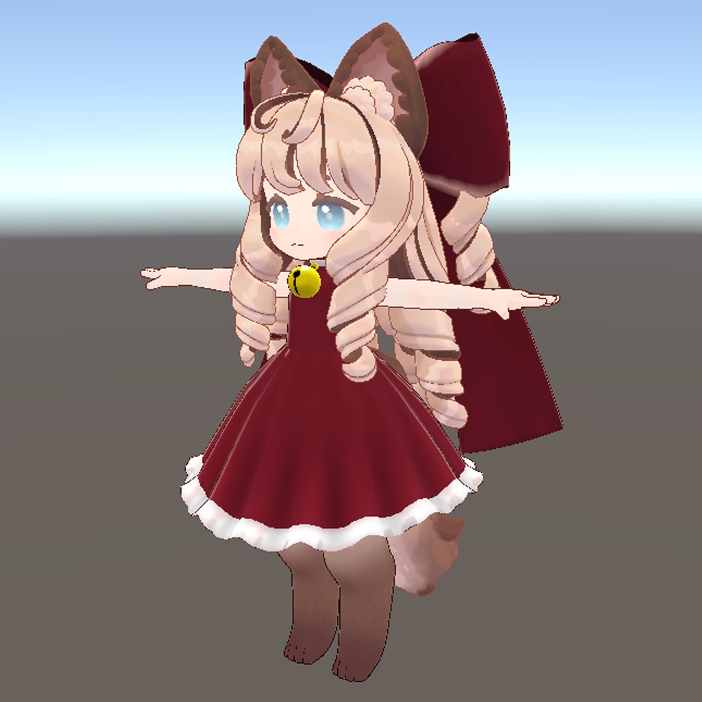 MA対応 夜猫ワンピ