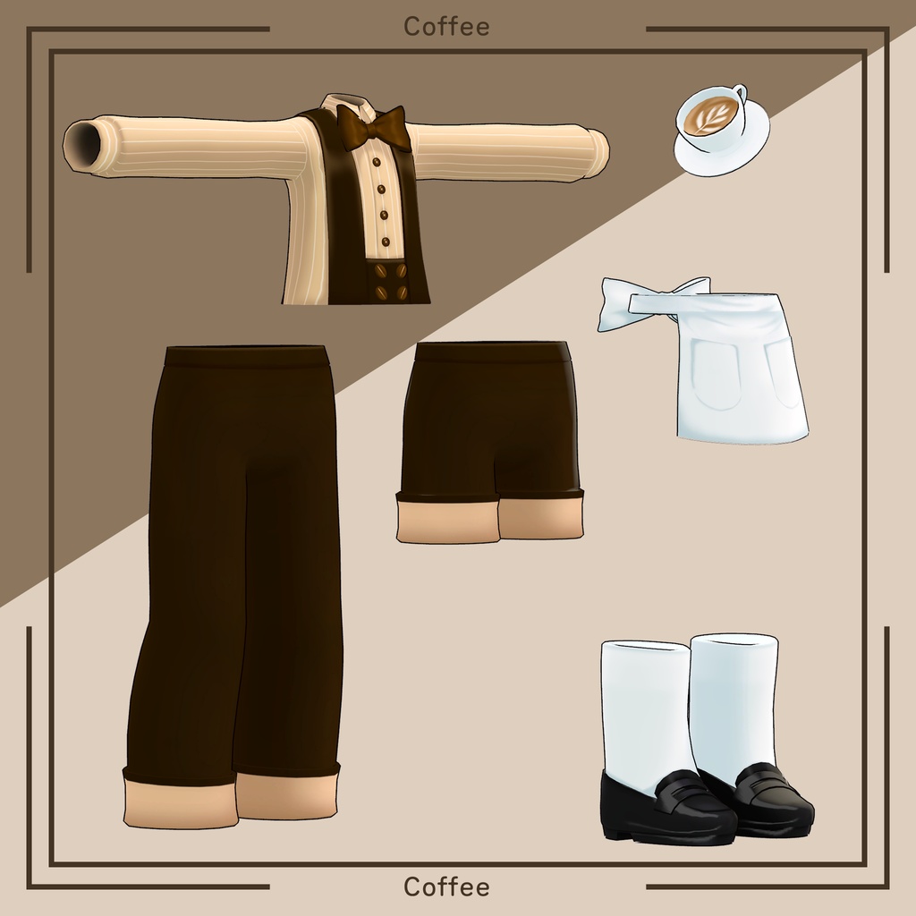 MA対応 バリスタスーツ