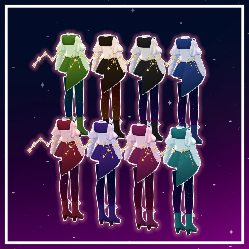 12/17~12/27セール中!MA・10アバター対応 星屑セレナーデ