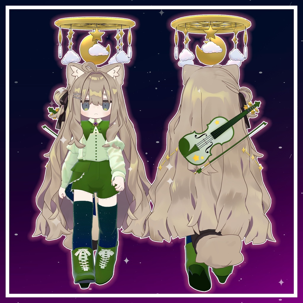 12/17~12/27セール中!MA・10アバター対応 星屑セレナーデ