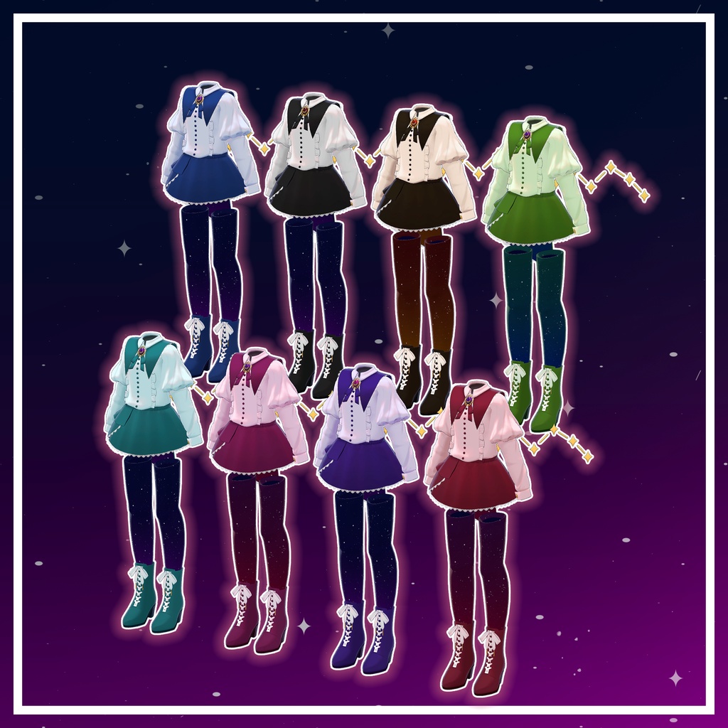 12/17~12/27セール中!MA・10アバター対応 星屑セレナーデ