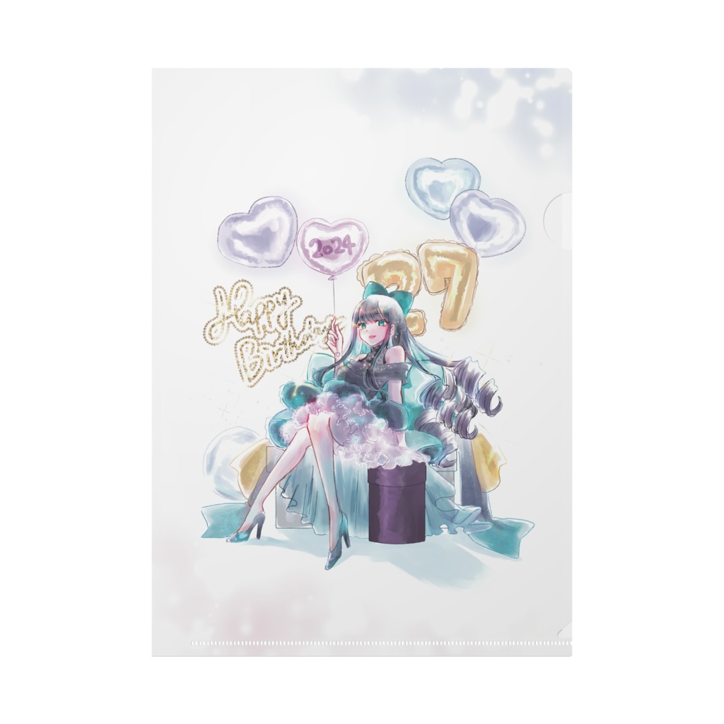 神坂仁27歳のお誕生日記念クリアファイル