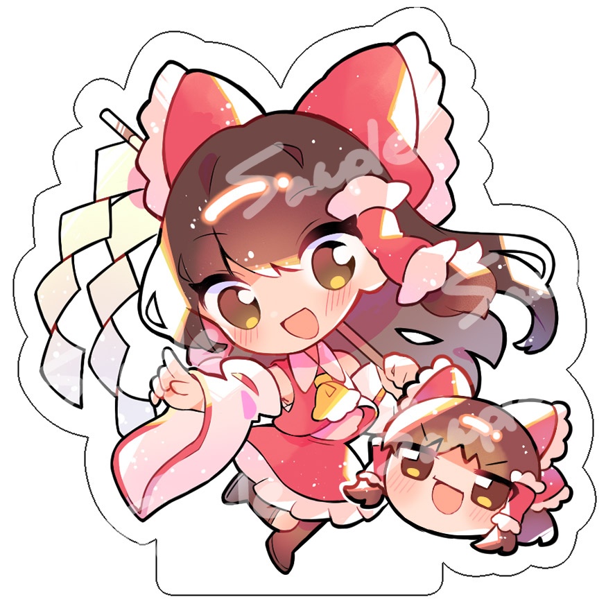 霊夢＆ゆっくりれいむ アクリルスタンド
