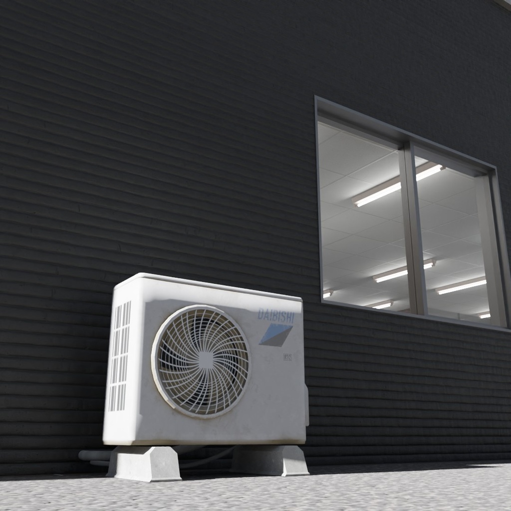 【3Dモデル】家具セット