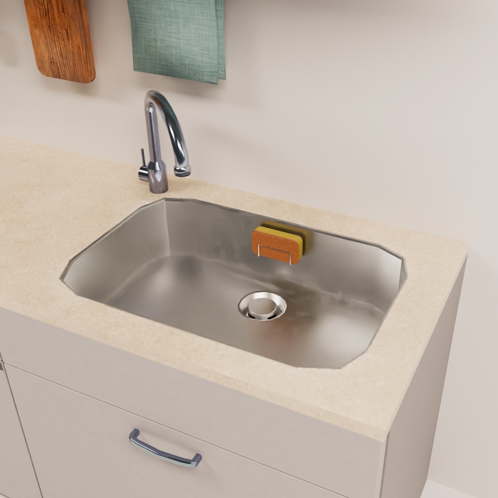 【3Dモデル】システムキッチン